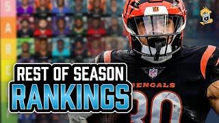 Rest Of Season Fantasy Football Rankings (Every Position)