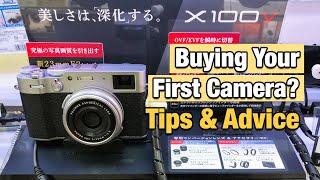 Tips & Advice For Buying Your First Camera