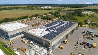 515kW Montage Photovoltaikanlage Dach - Schweizer System Ost-West | Werneuchen, Deutschland