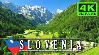 SLOVENIA    MAGICAL NATURE - Kranjska Gora, Bled, Vintgar, Tolmin 4K ► 18 min