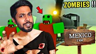 WE TRIED TRAIN ESCAPE FROM ZOMBIES ! | Roblox tamil | Mr IG #2