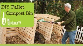 How to Make a Compost Bin for Free Using Shipping Pallets