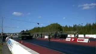 Tank Dragrace Strv 122 vs. Strf 9040