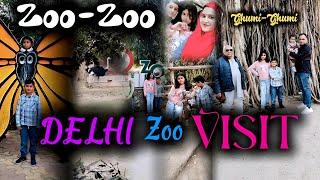 exploring Delhi Zoo with family | Delhi Zoo visit | full of fun with wildlife adventures | #delhizoo