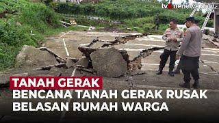 Sejumlah Rumah Warga Banjarnegara Rusak Akibat Bencana Tanah Bergerak | OneNews Update