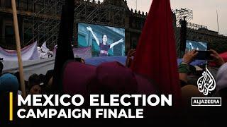 Mexico's presidential hopefuls wrap up campaigns ahead of historic election