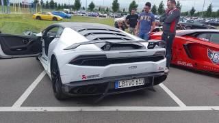 Lamborghini Huracan with Akrapovic Exhaust