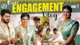 Our Engagement Vlog|We are Engaged|JuhithDarshan|Engagement Pooja|Part-1