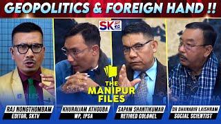 "GEOPOLITICS & FOREIGN HAND !!" on "THE MANIPUR FILES" [18/12/24] [LIVE]