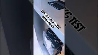 INSANE SUITCASE TEST OPPO Find N5  #OPPOFindN5LaunchEvent #SlimYetPowerful #FoldingBetterwithOPPO