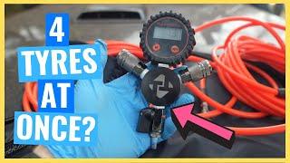 Tuff Terrain Multi Tyre Deflator/Inflator Kit | Pump up 4x tyres at once! | Full Review