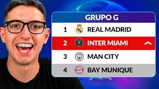 Coloquei o INTER MIAMI na Champions League (Dá pra ganhar?)