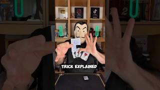 WOW ! AMAZING CARD TRICK EXPLAINED 🪄 #tricks #magic #foryou