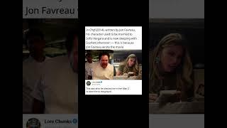 In Chef (2014), written by Jon Favreau, his character used to be married to Sofia Vergara and is