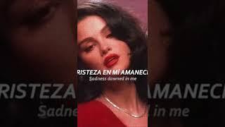 Selena Gomez, benny blanco, The Marías - Ojos Tristes (Letra | Español + Lyrics)