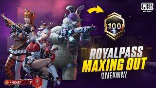 New Royal pass Giveaway And Max out #bgmi #pubgmobile #pubgm