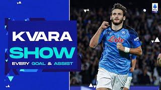 Khvicha Kvaratskhelia Show | Every Goal & Assist | Serie A 2022/23