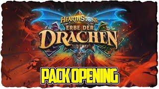 Erbe der Drachen Pack Opening Livestream (German) Hearthstone