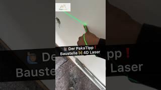 ‍️4D Laser für Baustelle ️ #elektrik #electrician #elektriker #handwerk #strom #elektro #diy