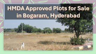 HMDA Approved Open Plot for Sale in Bogaram, Hyderabad beside Holy Mary Institute of Technology.