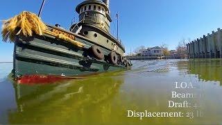 R/C Tug "Brooklyn" Shows Off the Power of Steam