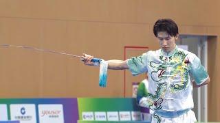 Cha Susheng's 1st place jianshu - 14th All China Games: Wushu Taolu