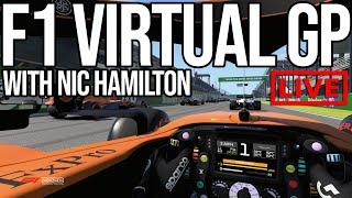 Taking On The F1 Virtual GP With Nic Hamilton