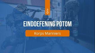 Eindoefening POTOM | Praktijkopleiding tot Officier der Mariniers | Koninklijke Marine