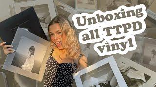 Unboxing ALL The Tortured Poets Department Taylor Swift Vinyl