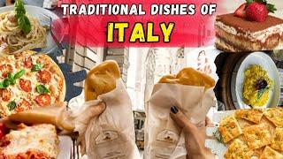 Top 10  Traditional Dishes of Italy - Street Food 2024