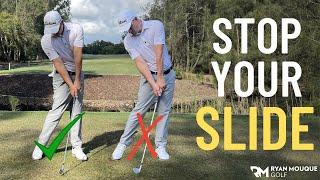 Stop SLIDING In The Downswing! | 2 Simple Drills To Help Reduce Your Slide For A Better Downswing