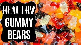 How To Make Homemade Gummy Bears (that are secretly healthy!) | CHELSWEETS