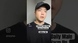 9 Minute Daily Male Vocal Warm-Up Workout by Coach Lindsey Bair @vocalmusicstudiooflindseyb5621