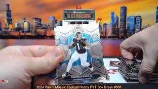 12-2-24 2024 Panini Mosaic Football Hobby PYT Box Break #858 - Pick Your Team!