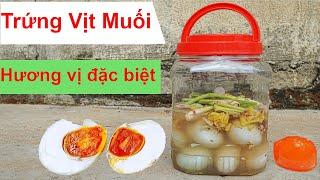 Cách Làm Trứng Vịt Muối Hương Vị Đặc Biệt Cực Ngon / Hướng Dẫn Làm Trứng Muối Tại Nhà . salted eggs