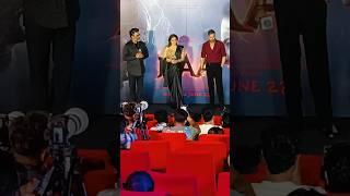 Kajol Devgan With R Madhavan And Ajay Devgn At Her Upcoming Movie MAA Trailer Launch #shorts