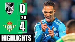Vitoria SC vs Real Betis 0-4 (Agg. 2-6) Highlights | Antony Goal | Conference League 2024/25