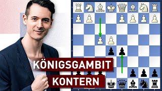 Kontere das Königsgambit || Gewinnen mit Schwarz!