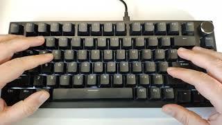 AJAZZ AK820 Wired Mechanical Keyboard bought from Temu - Review and Test