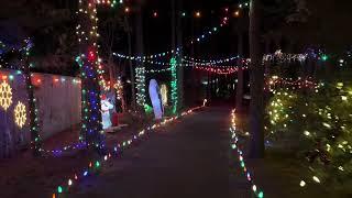 "Path of Lights" - Christmas Lights in The Woodlands area