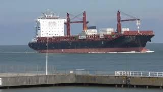 CAPE ALTIUS   Containership   Flag: Cyprus  GT: 31622  DWT: 36634  186 x 35 m   Year Built: 2020