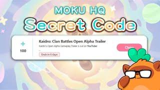 【Moku HQ】 Secret code - Kaidro: Clan Battles Open Alpha Trailer