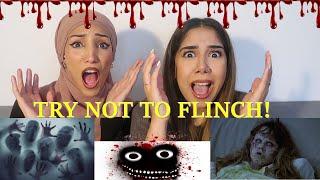 TRY NOT TO FLINCH CHALLENGE l JUMPSCARE l HORROR