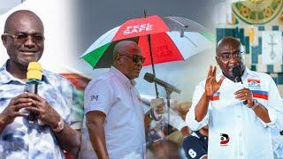 EX Prez John Mahama Can Tease .Watch how he mocked Kennnedy Agyapong and Bawumia at Abossey Okai