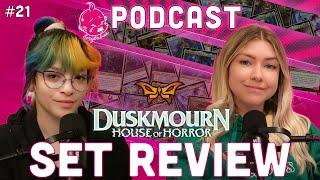 Duskmourn SET REVIEW | Magic the Gathering Podcast | MTG Commander Gameplay