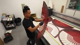 Yellow Goat Design - Digital Printing Process