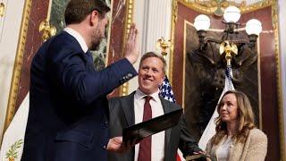 Vice President JD Vance Swears In Secretary of the Army