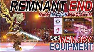 Ragnarok M Eternal Love - Remnant End, New Memory Equipment Explanation