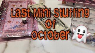 Last Mini Savings of October #cashstuffingenvelopes