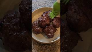 Tteokgalbi(Korean meatballs) in oven 떡갈비 오븐에 굽기 #koreanfood #쿡비